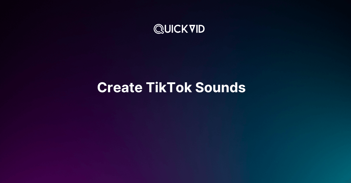 How to Create a Sound on TikTok: Complete Guide for Creators