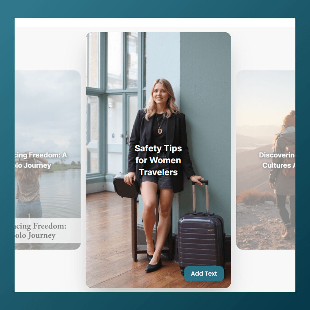 QuickVid Slideshow feature