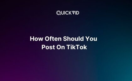 How often should you post on TikTok