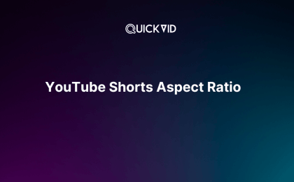 YouTube Shorts Aspect Ratio featured image