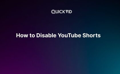 How to Disable YouTube Shorts