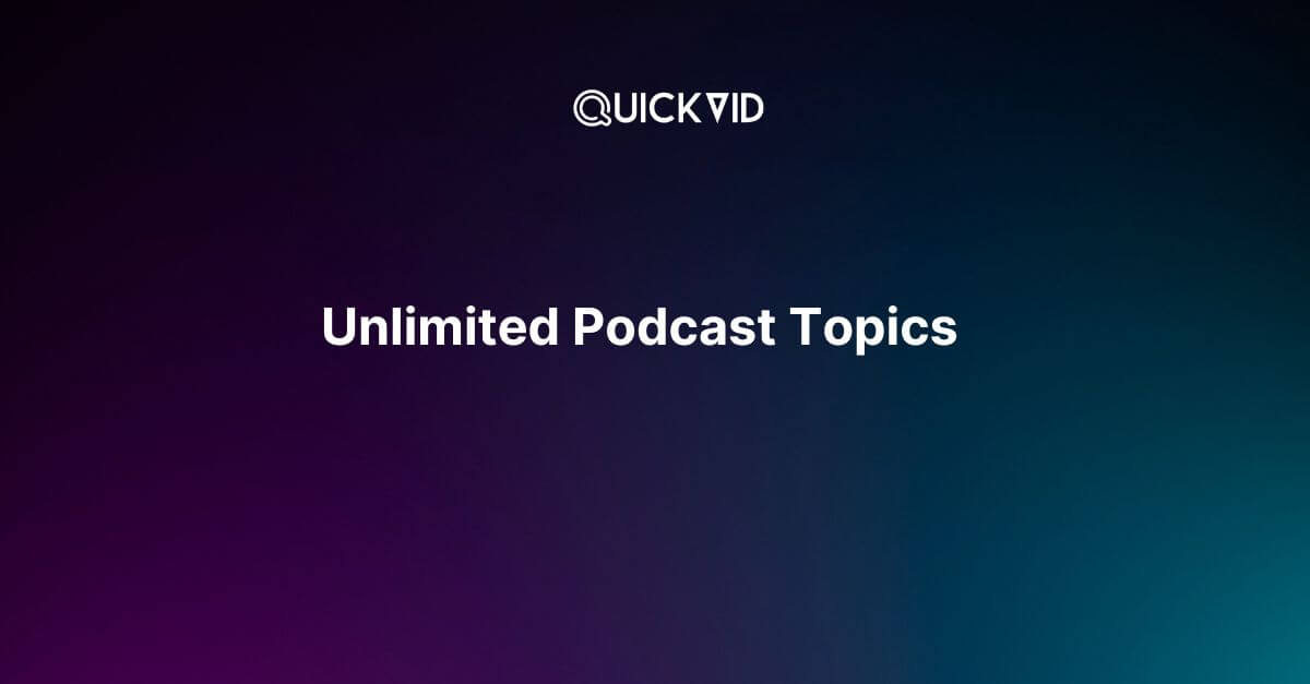 How to Generate Unlimited Podcast Topics Ideas + 150 Podcast Topics to Steal