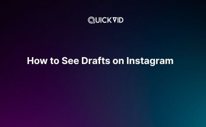 how to see drafs on Instagram featured