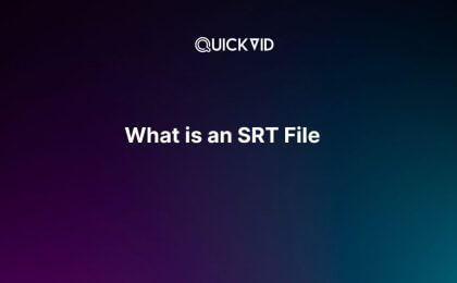 what is an srt file