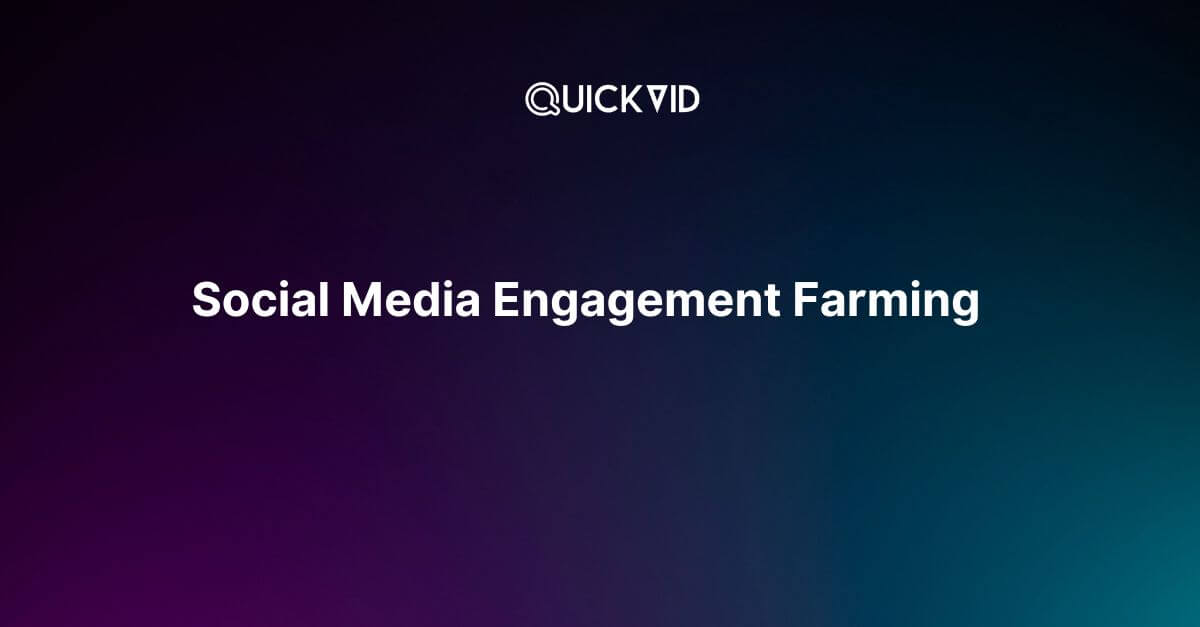 Social Media Engagement Farming: What It Is and How to Avoid the Trap
